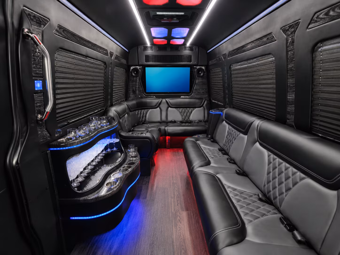 san ramon employee transportation onboard seating