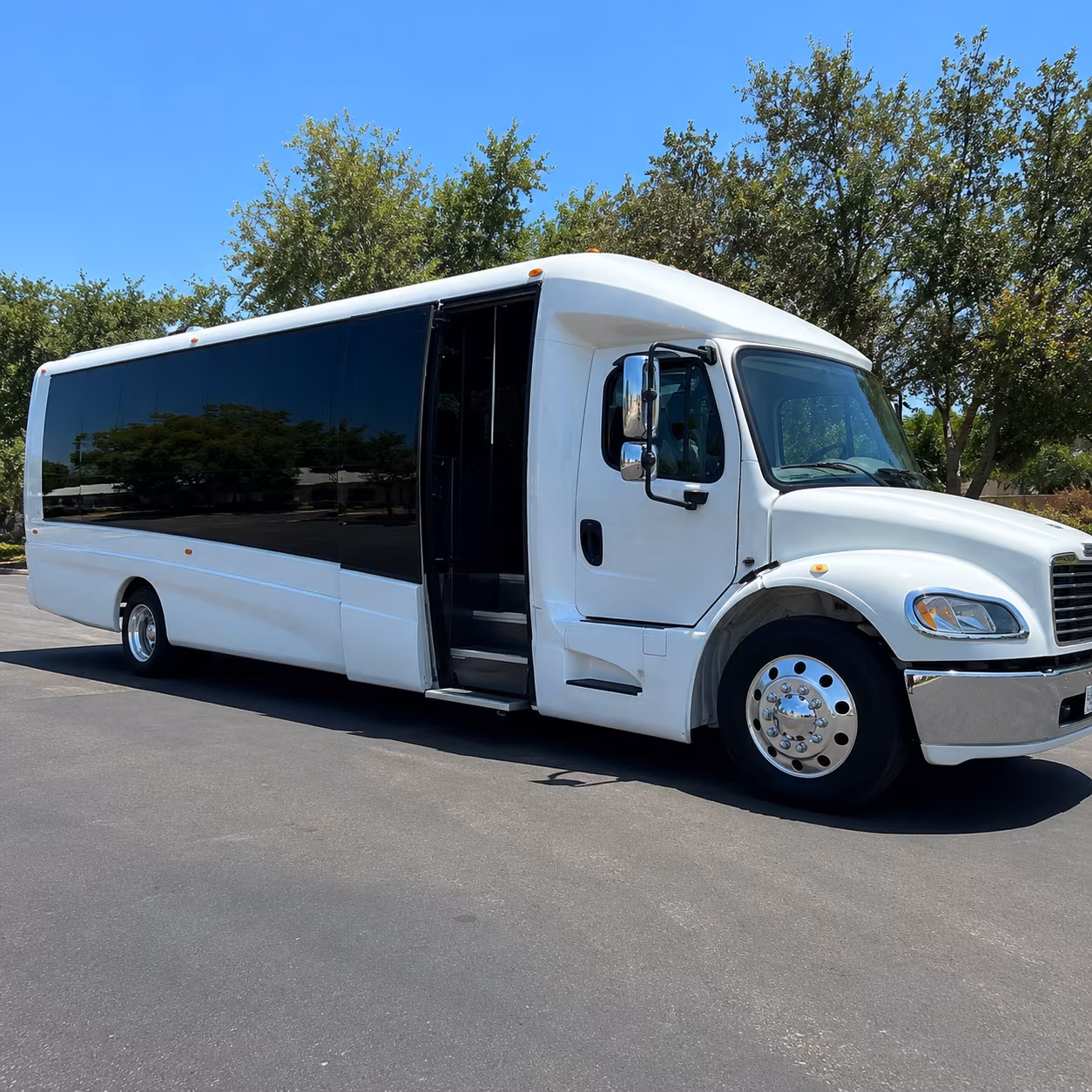 san ramon sporting event transportation onboard seating